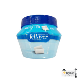 تنباکو قلیان جلایر آدامس Jellayer white gum