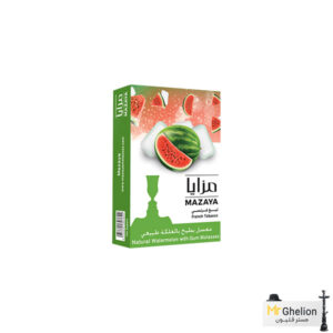 تنباکو قلیان مزایا آدامس هندوانه Mazaya watermelon with gum