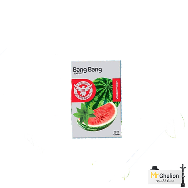 تنباکو قلیان بنگ بنگ هندوانه نعنا bang bang mint watermelon