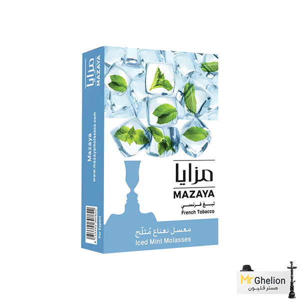 تنباکو قلیان مزایا نعنا یخ Mazaya iced mint