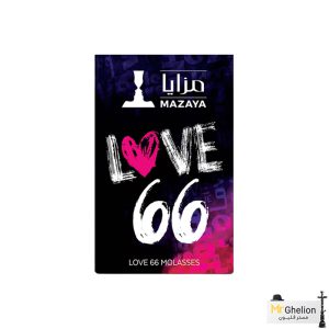 تنباکو قلیان مزایا لاو Mazaya love 66