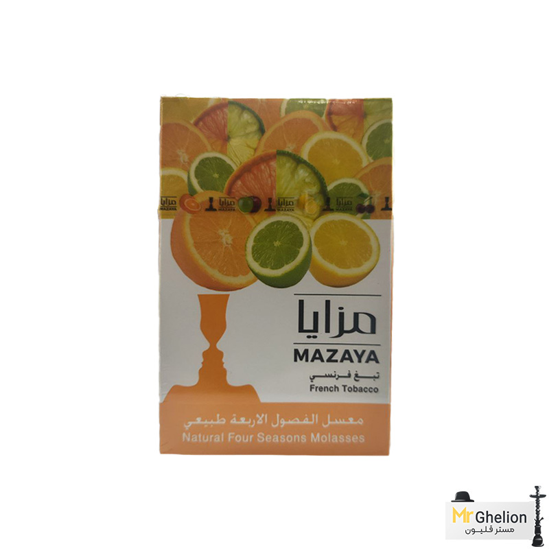 تنباکو قلیان مزایا مرکبات Mazaya Four seasons