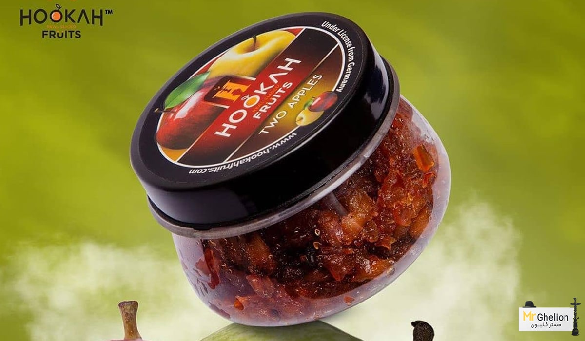 تنباکو قلیان هوکا فروتز دوسیب Hookah Fruits Two apple