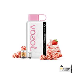پاد یکبار مصرف وزول آبنبات خامه‌ای 12000 پاف Vozol Creme Savers Candy