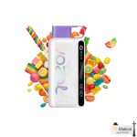پاد یکبار مصرف وزول آبنبات رنگین کمانی 12000پاف Vozol Rainbow Candy