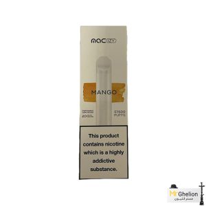 پاد یکبار مصرف مک پرتقال 1500 پاف MAC IZY Orange