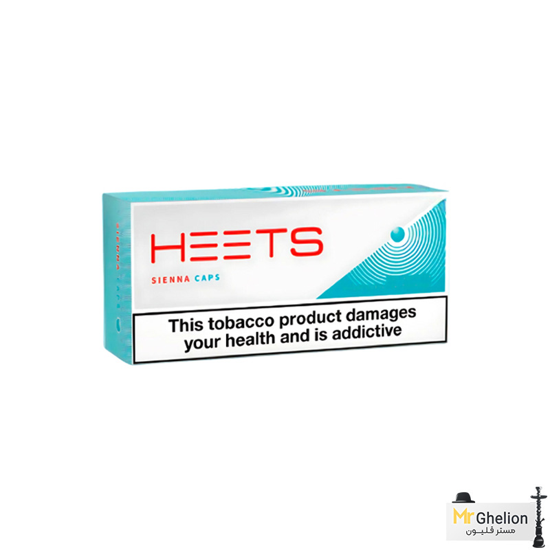 hee7 سیگار هیتس اروپایی سینا کپس Heets Sienna Caps