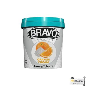 تنباکو قلیان براوو پرتقال خامه 200گرمی Bravo Orange Cream