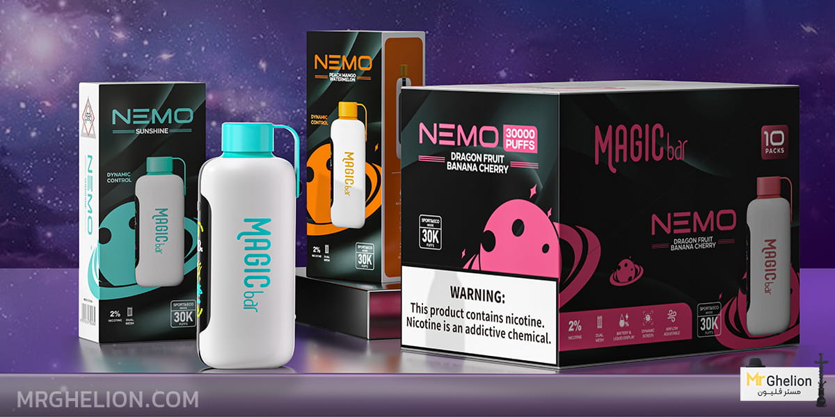 پاد یکبار مصرف نمو Magic Bar Nemo